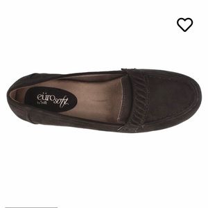 Eurosoft by Sofft Macaire Suede Black Loafer